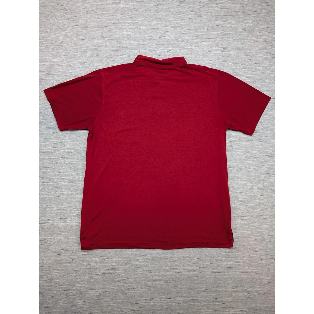 Stio Polo Shirt Pocket Casual Short Sleeve Red Extra Large XL‎ outdoors hiking